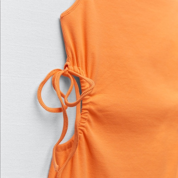 ZARA CUT OUT RIB DRESS - Picture 10 of 10